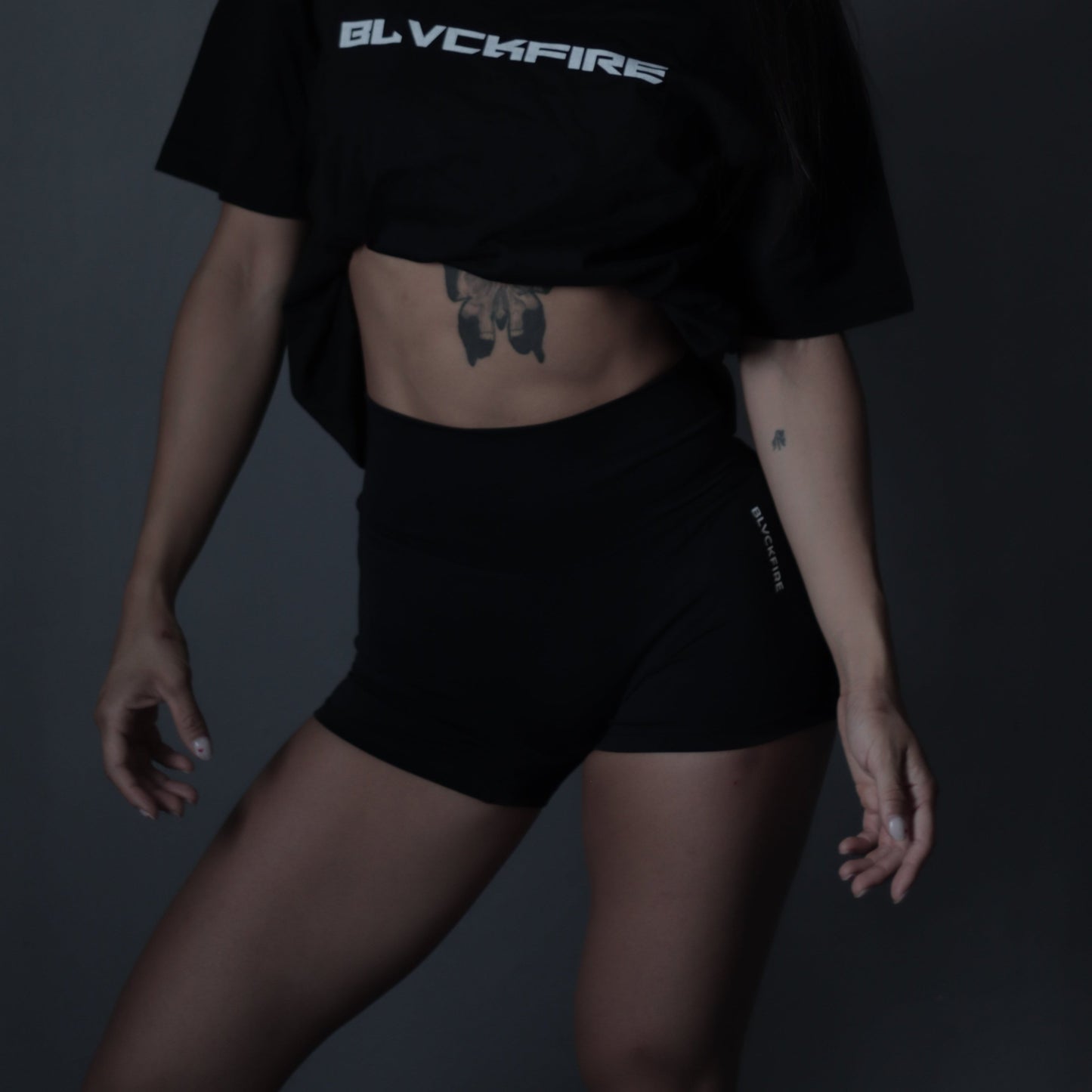 BLVCKFIRE DIM SHORTS 3" - BLACK