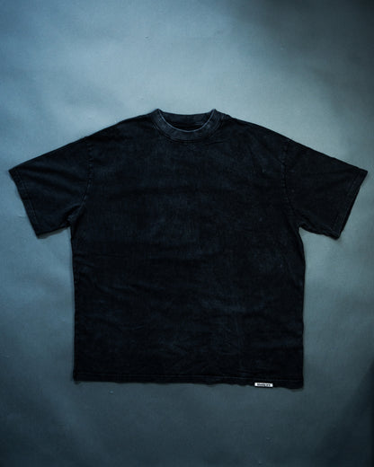 BLVCKFIRE Staple oversized tee - Vintage black